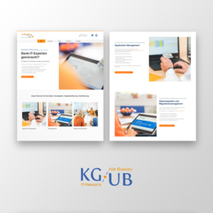 KGUB minari Webdesign Startseite Screenshots und Logo