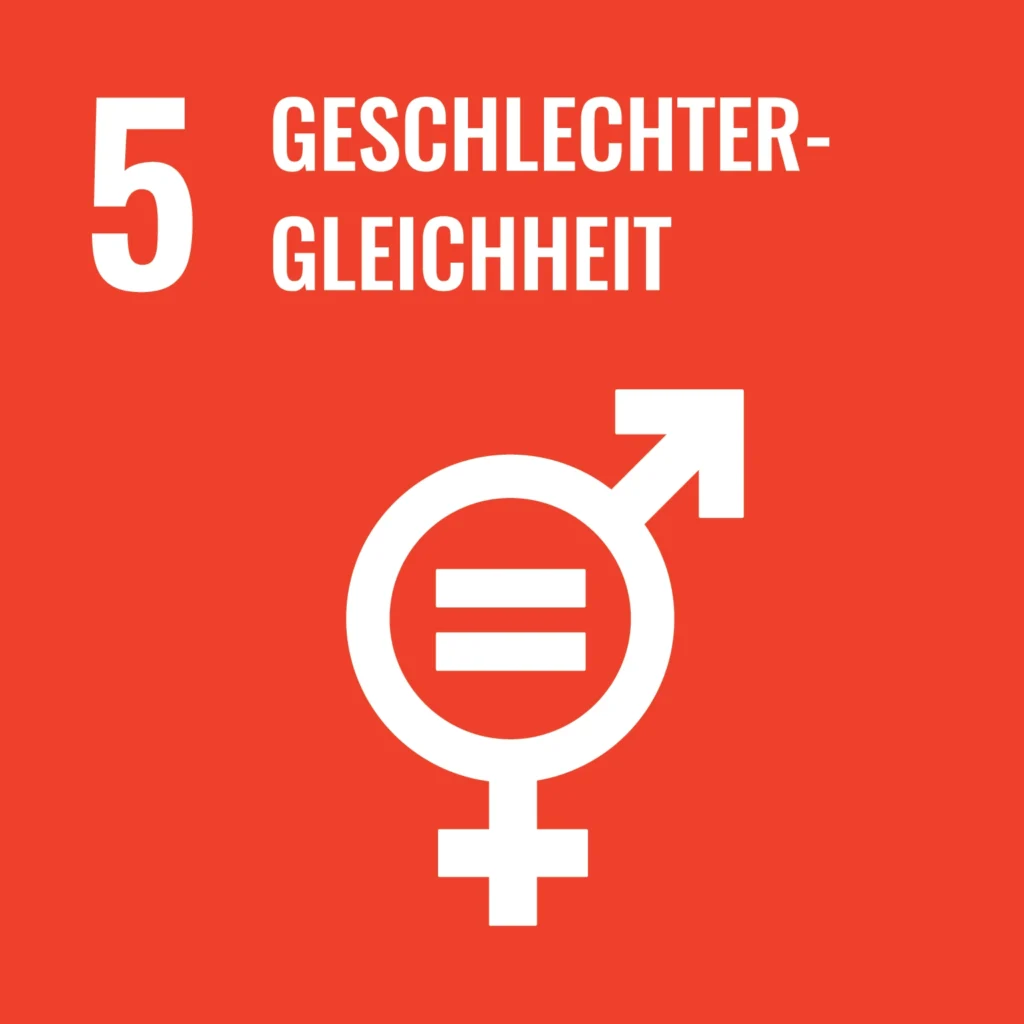 SDG Icon Ziel 5 Geschlechtergleichheit