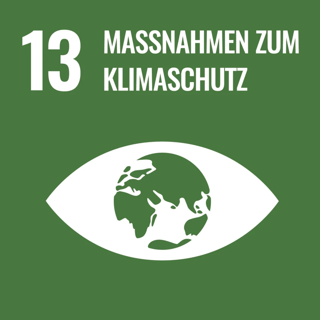 SDG Icon Ziel 13 Maßnahmen zum Klimaschutz